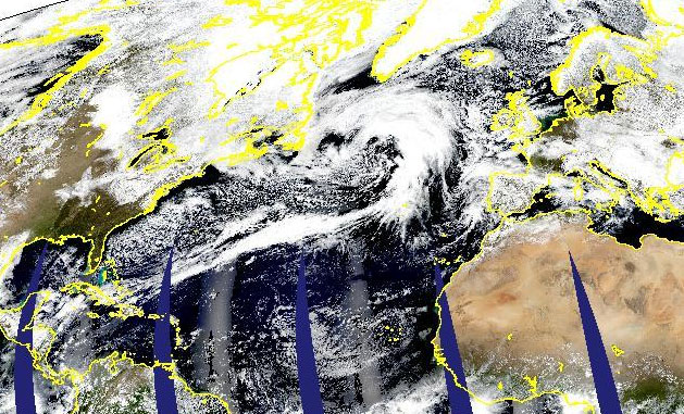 How a Storm Became Big Enough to Span the Atlantic